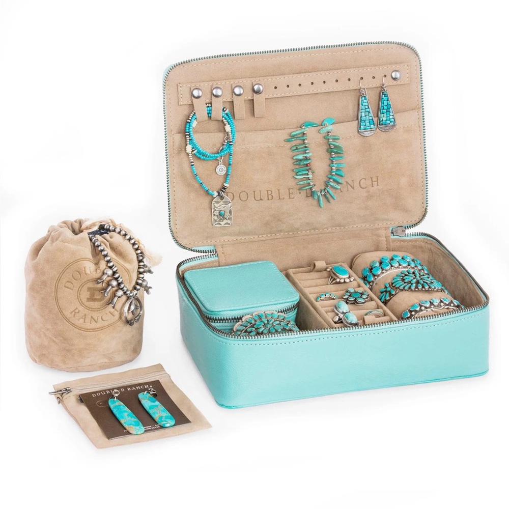 ISO Double D Ranch Turquoise Jewelry case